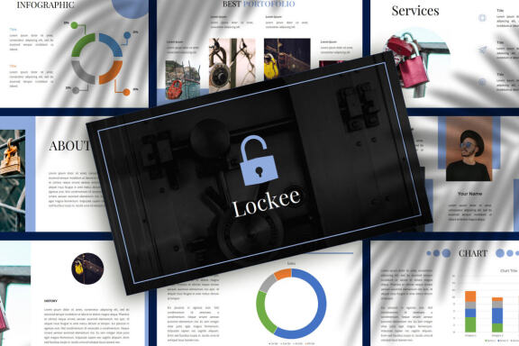 NXCL LOCKEE - Security PowerPoint Template
