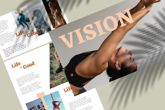 NXCL WELLNESTIA - Yoga PowerPoint Template