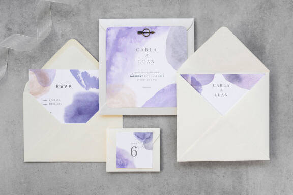 Watercolor Abstract Frames Very Peri