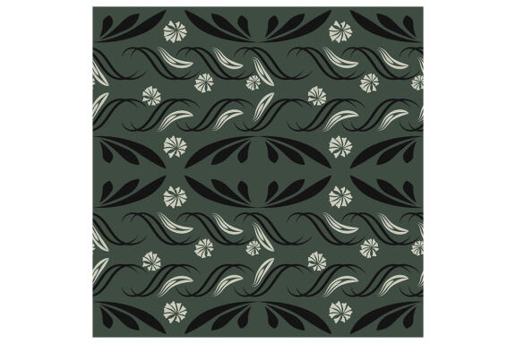 Folk Flowers Pattern Floral Print Ethnic Art