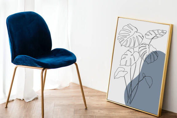 Floral Vector Line Art