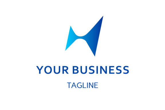 H Modern Logo
