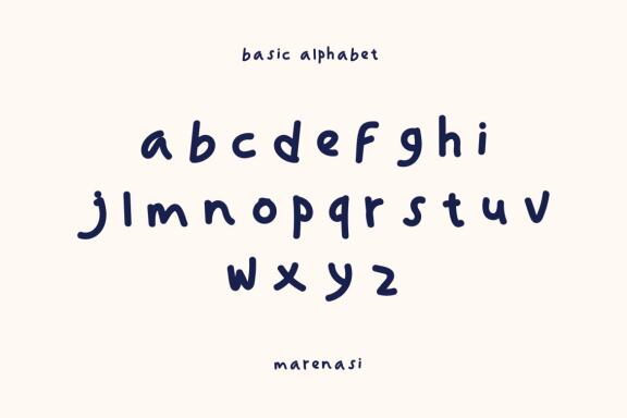 Marenasi Handwritten FREE Font
