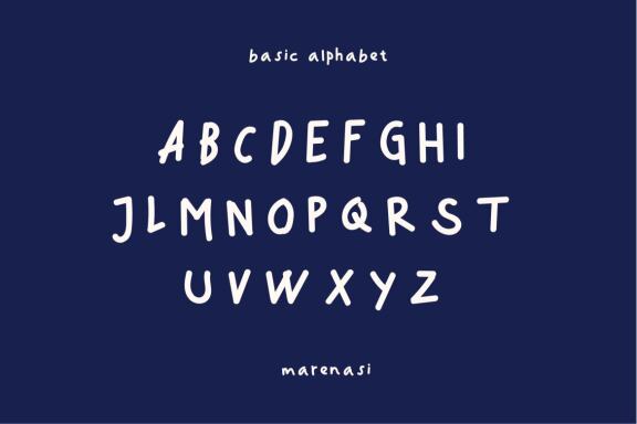 Marenasi Handwritten FREE Font