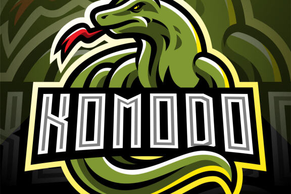 Komodo Esport Mascot Logo 