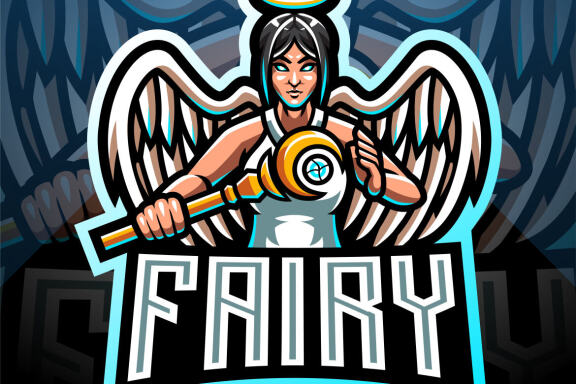 Fairy Esport Mascot Logo 