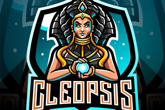 Cleopsis Esport Mascot Logo 