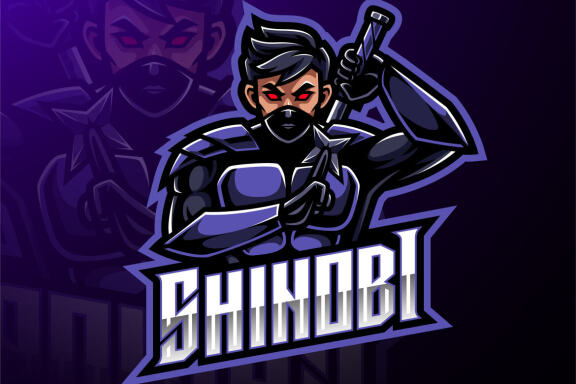 Shinobi Esport Mascot Logo