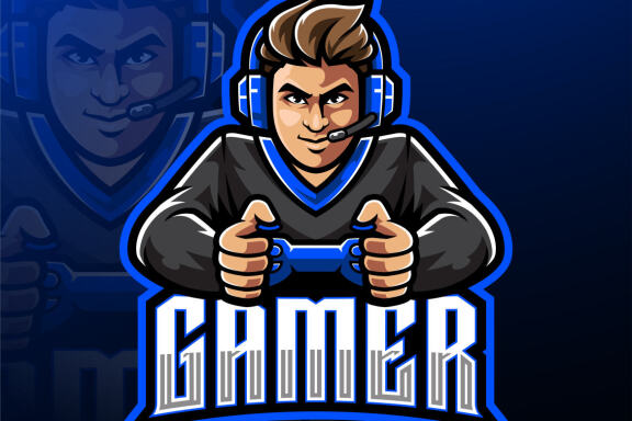 Gamer Esport Mascot Logo