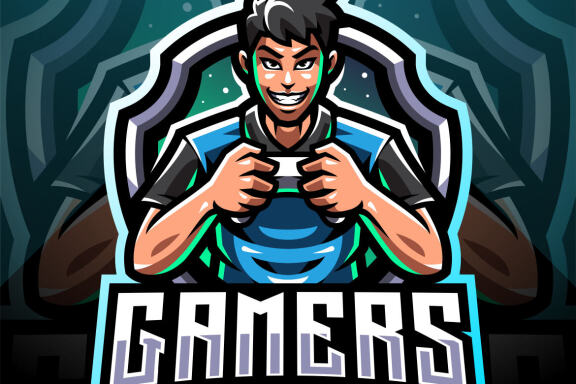 Gamer Esport Mascot Logo