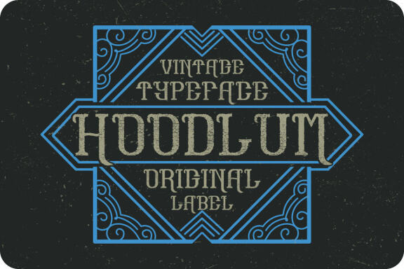 Hoodlum font