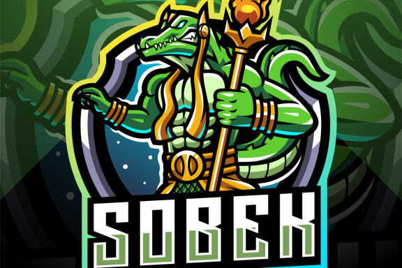 Sobek Esport Mascot Logo
