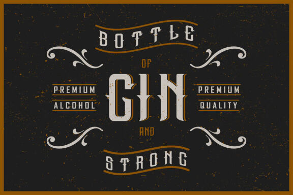 Gin font