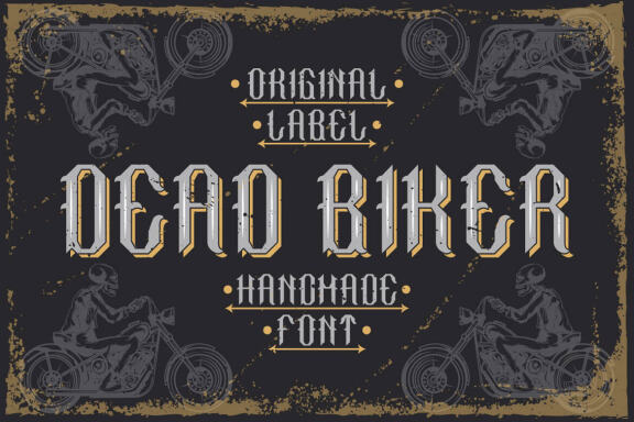 Dead biker font