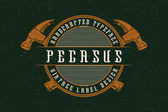 Pegasus font