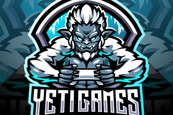 Yeti Games Esport Mascot 