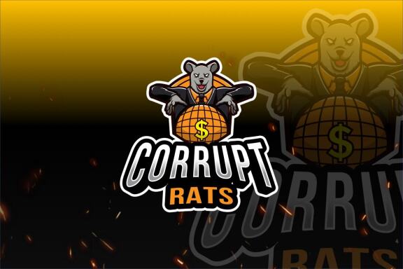 Corrupt Rats Logo Template