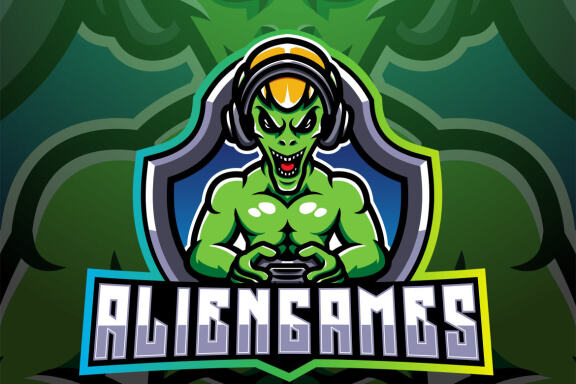 Alien Games Esport Mascot
