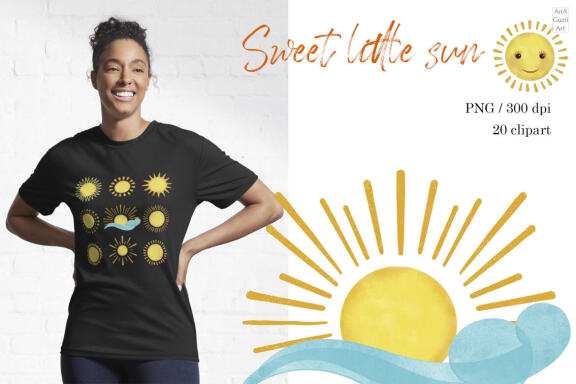 Cute Suns FREE Clipart