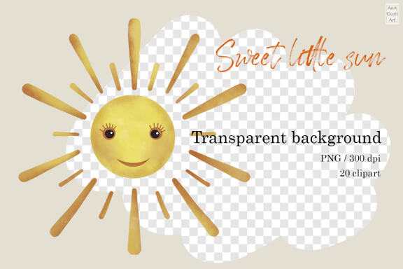 Cute Suns FREE Clipart