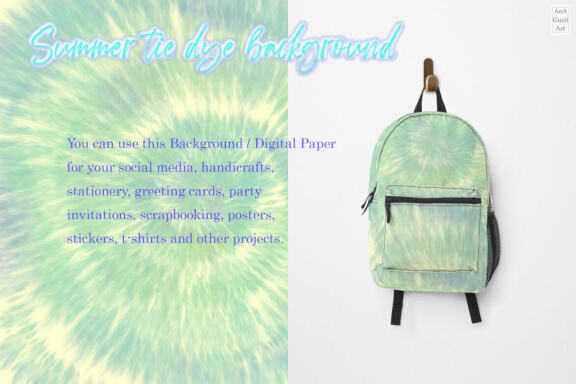 Summer tie dye background
