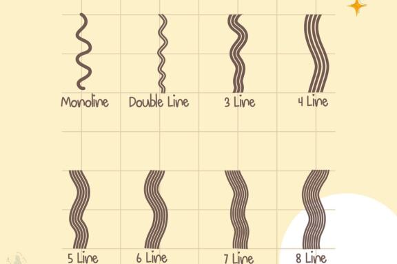 Multiline Brushes for Procreate