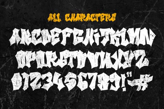Bat Liar - Sharp Headline FREE Font