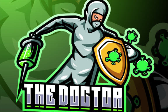 The Doctor Esport Mascot