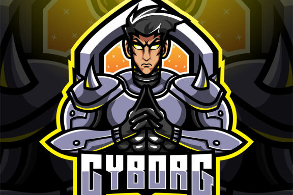 Cyborg Esport Mascot