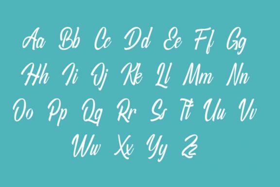 Agatha - Script Font