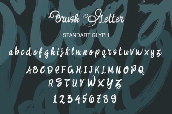 Brush Letter