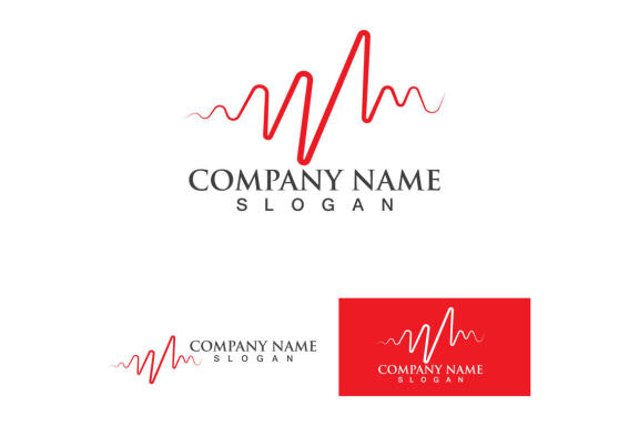 Heart Beat logo and symbol vector 