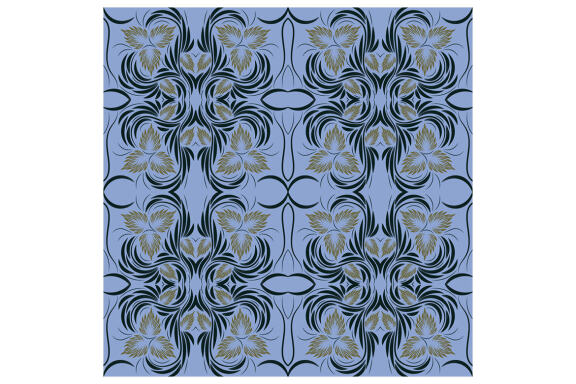 Folk Flowers Pattern Floral Print Ethnic Art