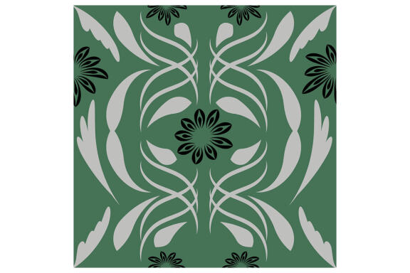 Folk Flowers Pattern Floral Print Ethnic Art