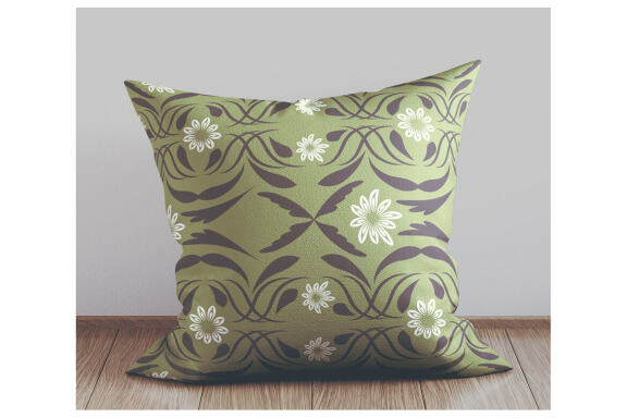 Folk Flowers Pattern Floral Print Ethnic Art