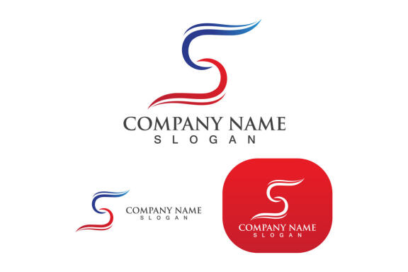 S logo and symbol vector