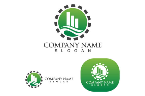 Business finance logo and symbol 