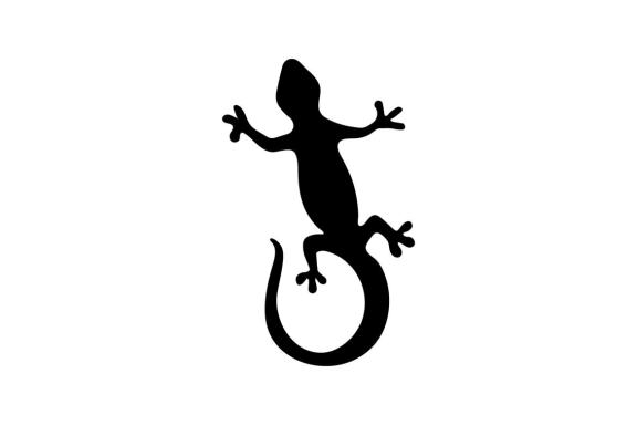 Lizard logo and symbol vector 
