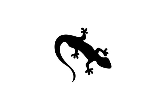 Lizard logo and symbol vector 