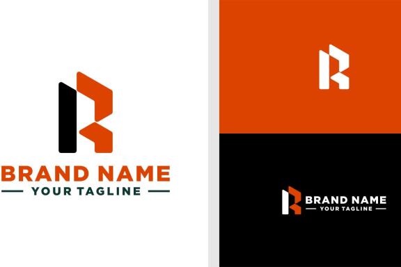 RF LOGO MONOGRAM GEOMETRIC FITNESS EDITABLE