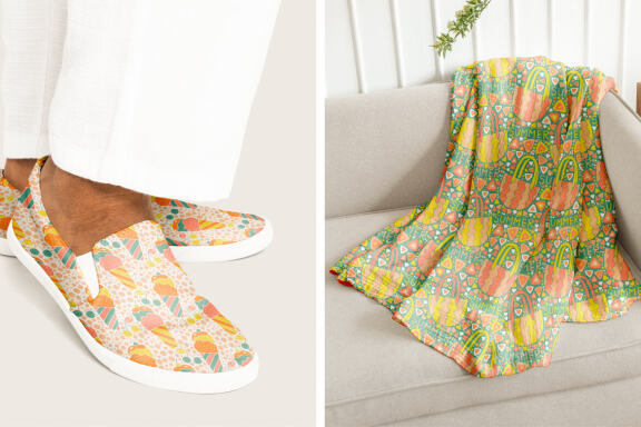 Enjoying Summer Vacation Vector Patterns