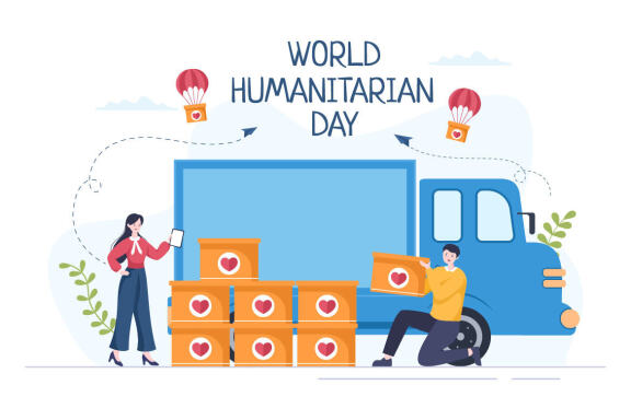 15 World Humanitarian Day Illustration