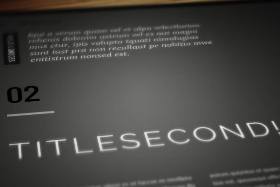 Blackazine Indesign Template