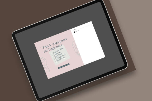Yoga Instagram | CANVA Template