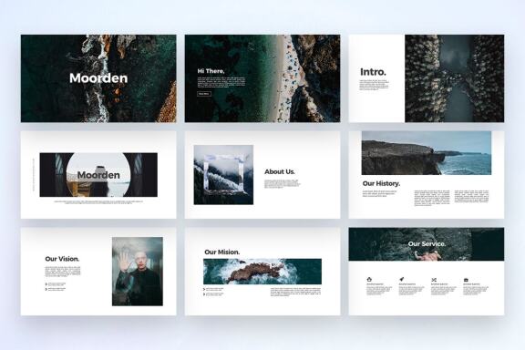 Moorden - Free Powerpoint Template