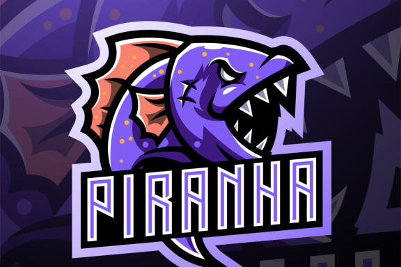 Piranha Esport Mascot