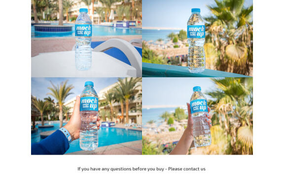 Water Bottle Mockup
