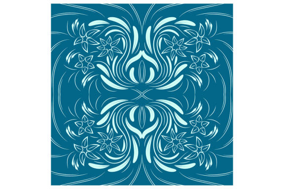 Folk Flowers Pattern Floral Print Ethnic Art