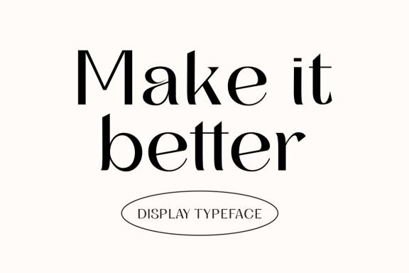 Galleds Stars Display Typeface
