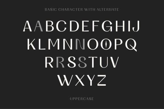 Galleds Stars Display Typeface